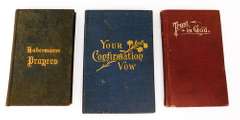 3 Antique Small Prayer Books