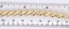 Divine Yellow Gold Diamond Cut San Marco Bracelet
