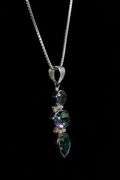 Sterling Silver Mystic Quartz Pendant