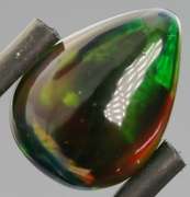 Pinfire patterned 1.88ct Welo Black Opal