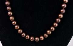 Amazing Colored Pearl Jewelry Set in 14K Yellow Gold