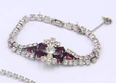 Set of Cubic Zirconia Costume Jewelry
