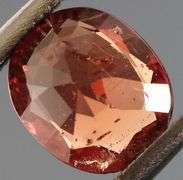 Pendant cut 1.13ct rare Amber Spinel