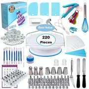 220-Piece Set Of Cake Turntables With Numbers Cake