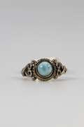 Sterling Silver Larimar Gemstone Ring