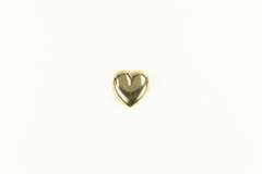 14K Yellow Gold Puffy Heart Love Symbol Classic Charm/Pendant