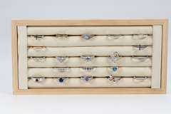 Curated Lot of 20 .925 Sterling Silver Rings in Various Styles & Sizes