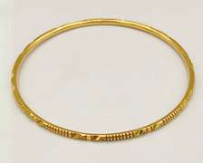 22kt Solid Yellow Gold Bangle Bracelet