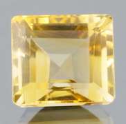Marvelous 10.73ct modified princess cut Citrine