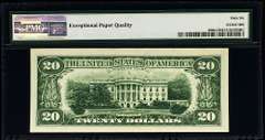 Gem Crisp 1963A $20 Federal Reserve Note Philadelphia PMG 66 EPQ!