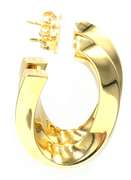 Tiffany & Co. Polished Oval Twisted Hoop Earrings
