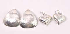 Vintage Sterling Silver Earring Lot