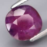 Stunning 2.64ct violet red unheated Ruby