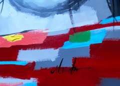 MODERN HAND PAINTED OIL PAINTING ON CANVAS