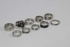 Stainless Steel Ring 316L Lot of 10 Rings