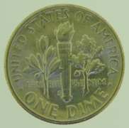 1955-S Roosevelt Dime US Coin