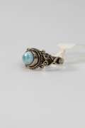 Sterling Silver Larimar Gemstone Ring