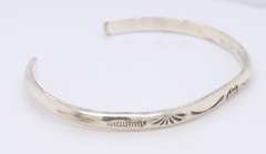 Vintage 925 Sterling Silver Cuff Bangle