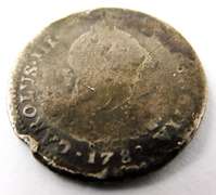 Rare 1782 Carolus III Ancient Coin
