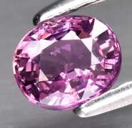 Stunning .67ct UNHEATED violet Sapphire