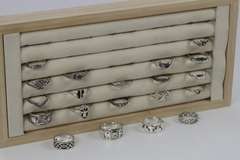Sterling Silver Curated Ring Assortment Various Sizes & Styles (20 Ring Lot)