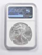 Mint Error MS69 1998 American Silver Eagle REV Struck Thru NGC
