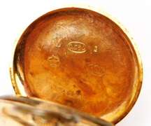 Antique 14K Gold Ladies Pocket Watch, Runs
