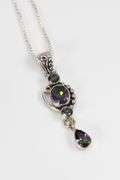 Sterling Silver Mystic Quartz Gemstone Pendant