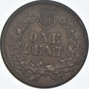 1860 Indian Head Cent - Pointed Bust - Scratched