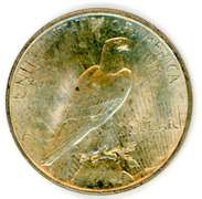 1924 Peace Silver Dollar