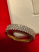 14K YELLOW GOLD AND DIAMOND BAND