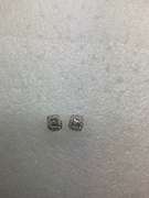 14K WHITE GOLD DIAMOND STUD EARRINGS