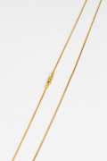 14k Yellow Gold Solid Franco Wheat Rope Chain 1mm Necklace 24"