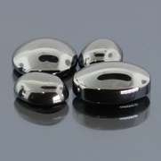 Metallic! 2.49ct Hematite cabochon set