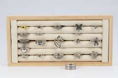 .925 Sterling Silver Curated 20 Ring Lot Various Sizes & Styles