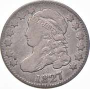 1827 Liberty Cap Dime - JR13