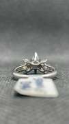 UNIQUE MARQUISE DIAMOND ENGAGEMENT RING WITH SIDE STONES