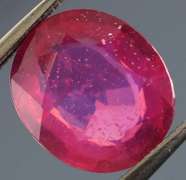 Stunning 3.61ct reddish pink Ruby