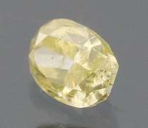 Gorgeous .23ct oval cut yellow Diamond