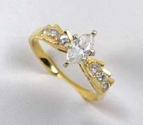 Sparkling Marquise Diamond Ring