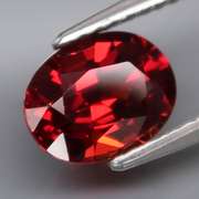 Stunning cherry red 2ct Spessartite Garnet