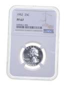 PF67 1952 Washington Quarter - Graded NGC
