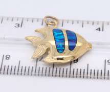 Group Lot of 3 Yellow Gold Nautical Charms