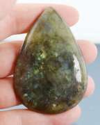 Flashing! 181.50ct Labradorite cabochon