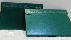 2 Sets:  1998 PROOF Sets, harder date