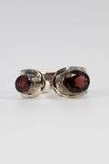 Sterling Silver Garnet Gemstone Ring