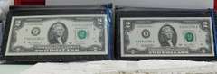 2 Notes: 2003 & 2013 Gem Unc Two Dollar Bills