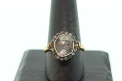 Sterling Silver & Diamond Ring