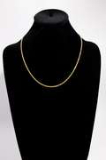 14K Yellow Gold 2.4mm Solid Rope Chain 20 Inch