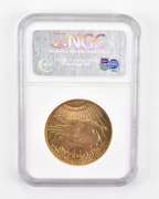 MS63 1915 $20 American Gold Eagle - Graded NGC